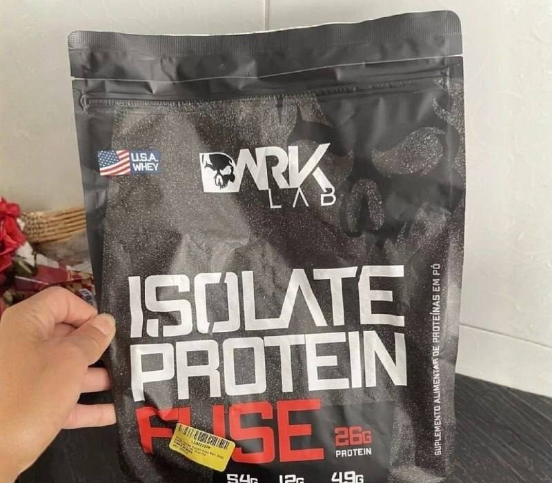 Whey Isolate Protein Fuse 900g Dark Lab Sabor Chocolate