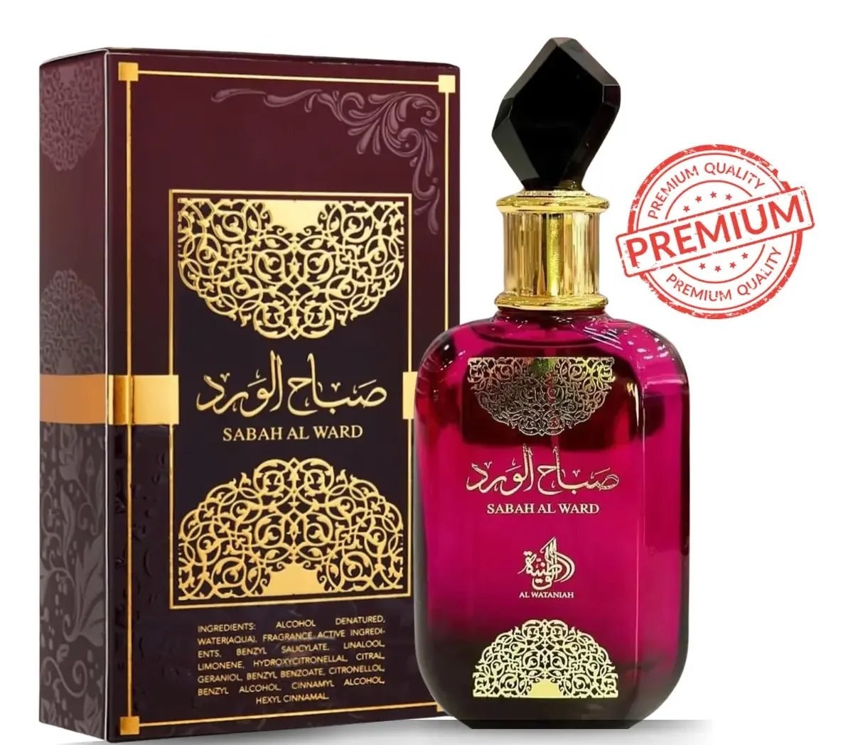 Perfume Sedutor Árabe Sabah 100ml Original