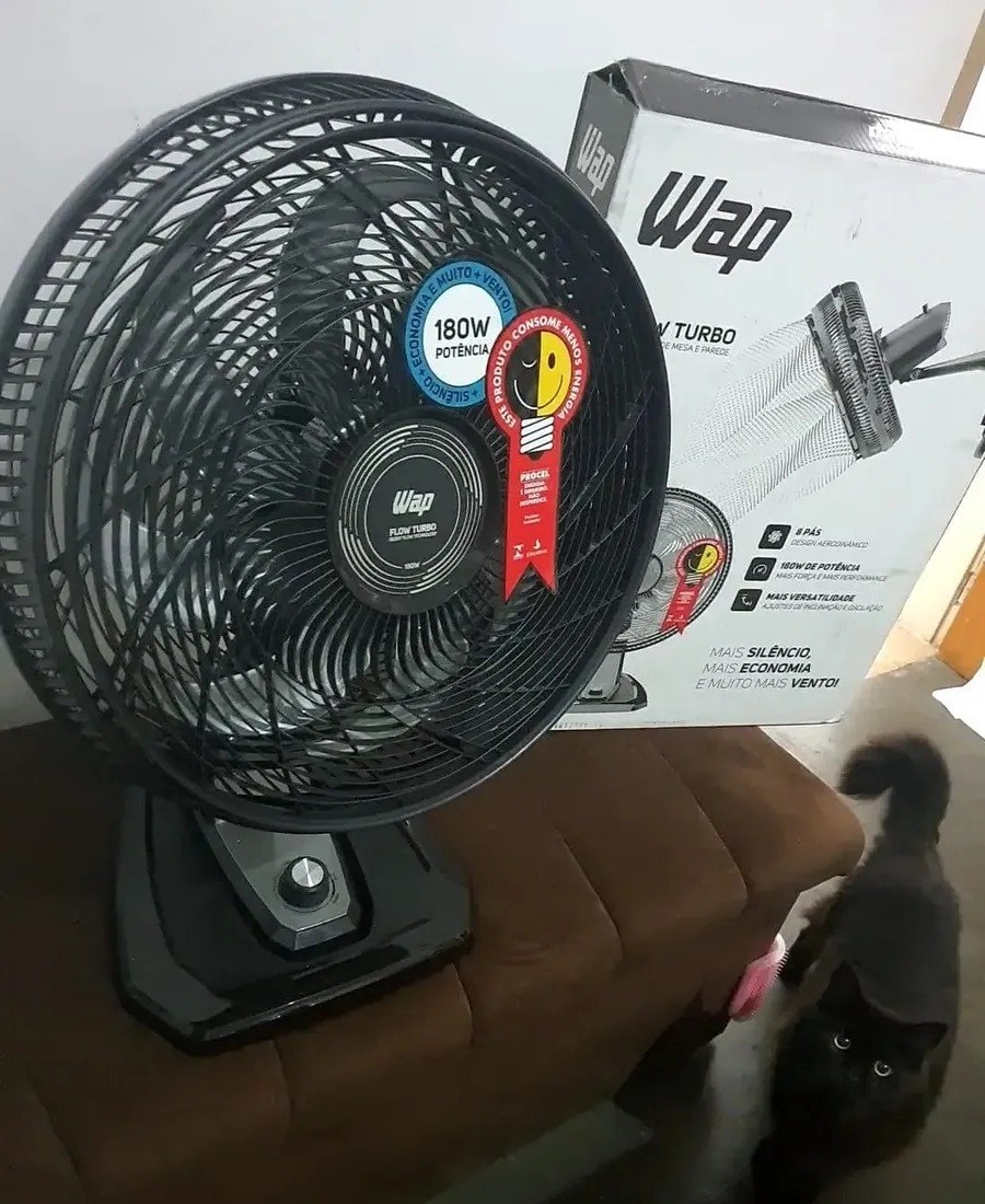 WAP Turbo Flow  Ventilador de Mesa e Parede