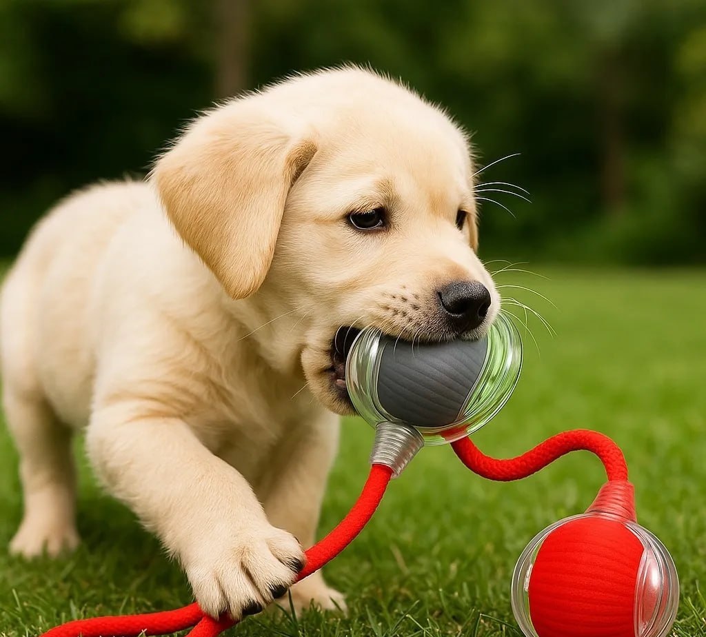 Bola Elétrica Interativa Brinquedo Inteligente Gato Cachorro