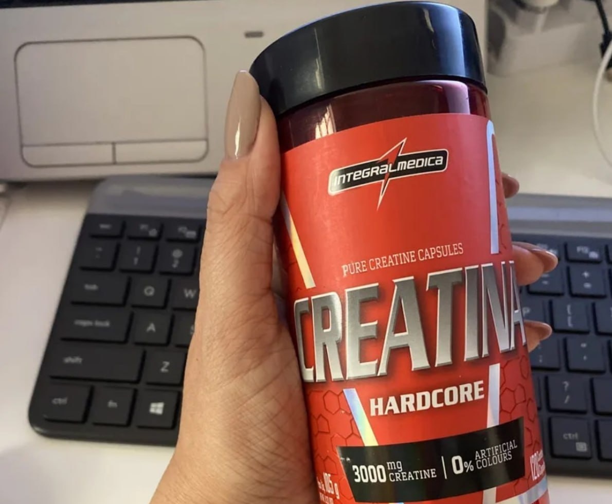 Creatina Hardcore 120 Caps Integralmedica