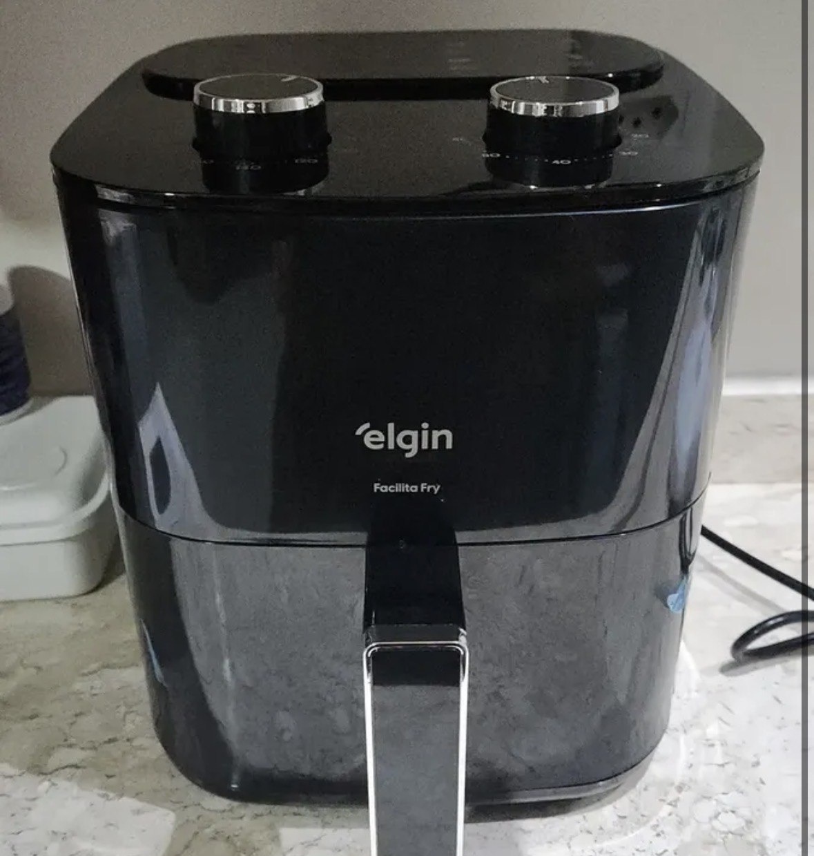 Fritadeira Elétrica Air Fry Elgin 3,5 Preto Somente 127v