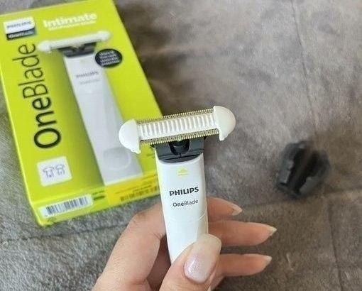 Aparador e Raspador Oneblade Intimate Philips
