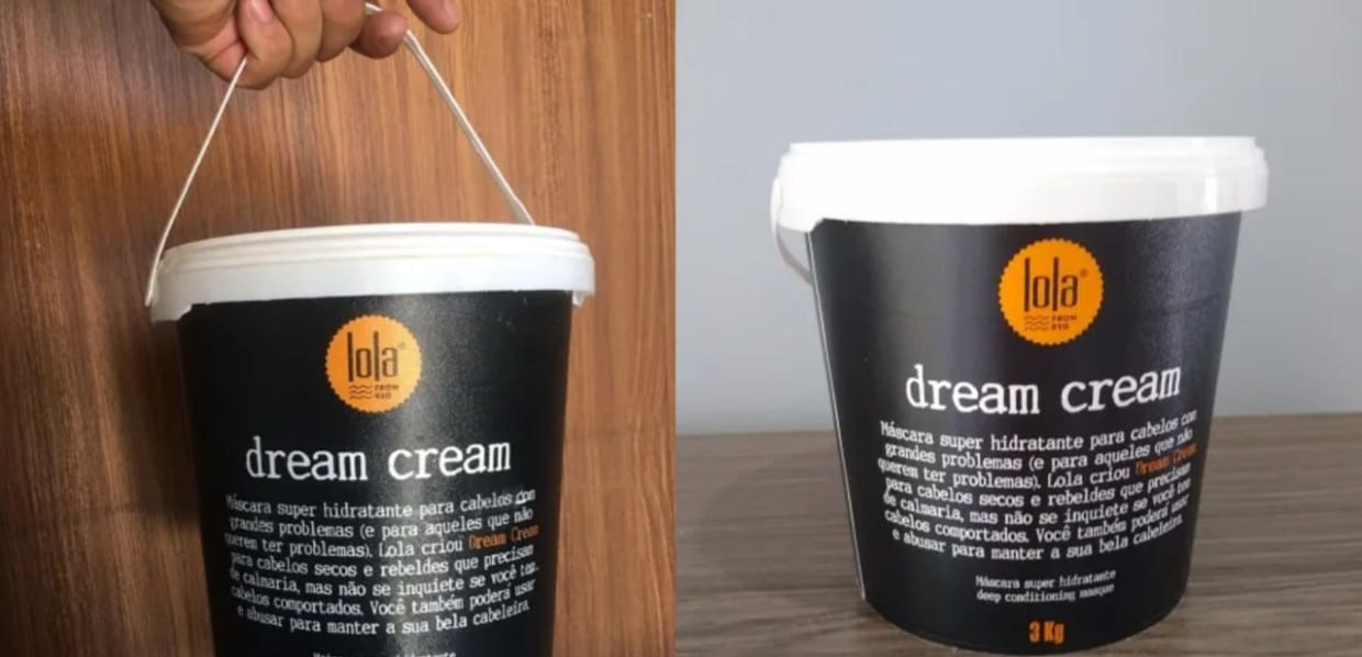 Lola Cosmetics Dream Cream Máscara Profissional 3kg