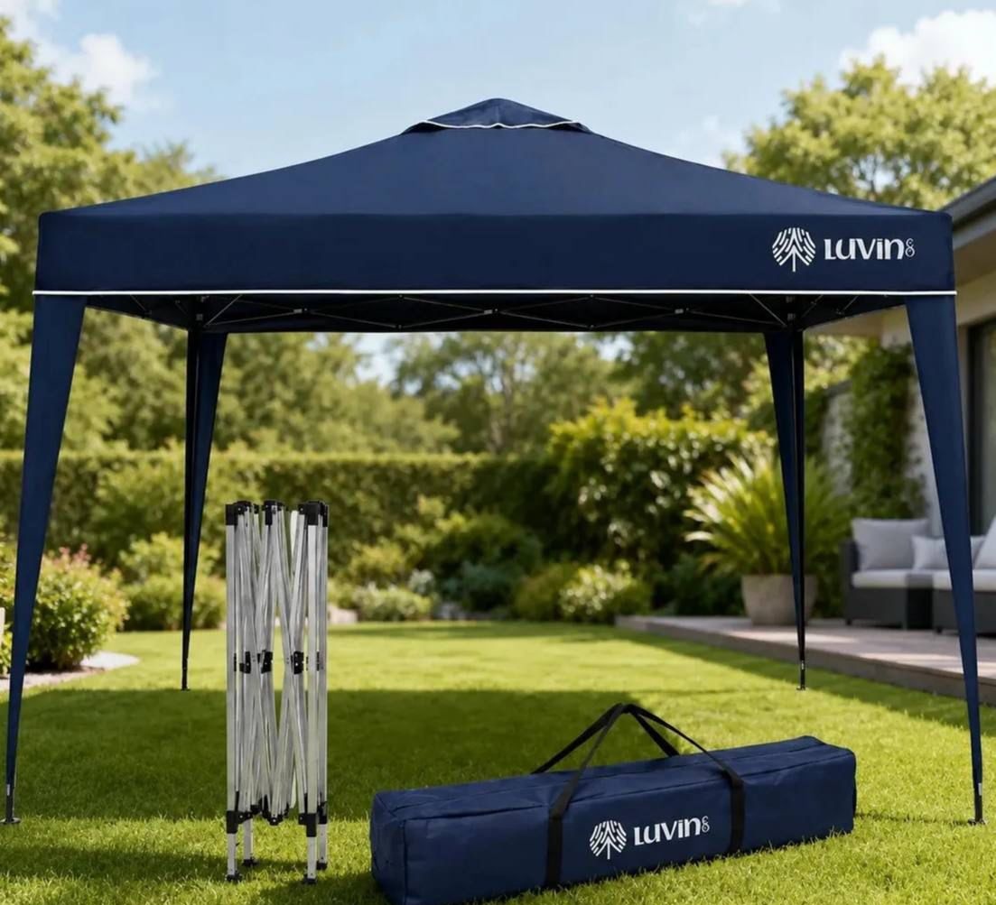 Tenda Gazebo Sanfonada Articulada Luvinco 3x3m