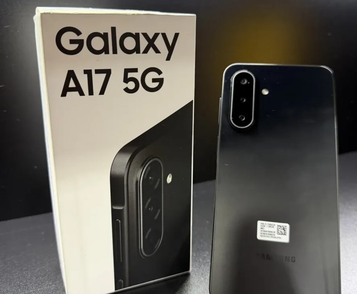 Celular Samsung Galaxy A17 com IA, 128GB