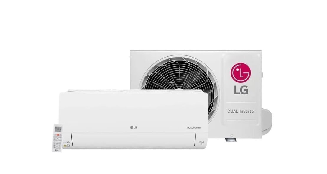 Ar-Condicionado LG Dual Inverter Compact  IA 9.000 BTUs Só Frio