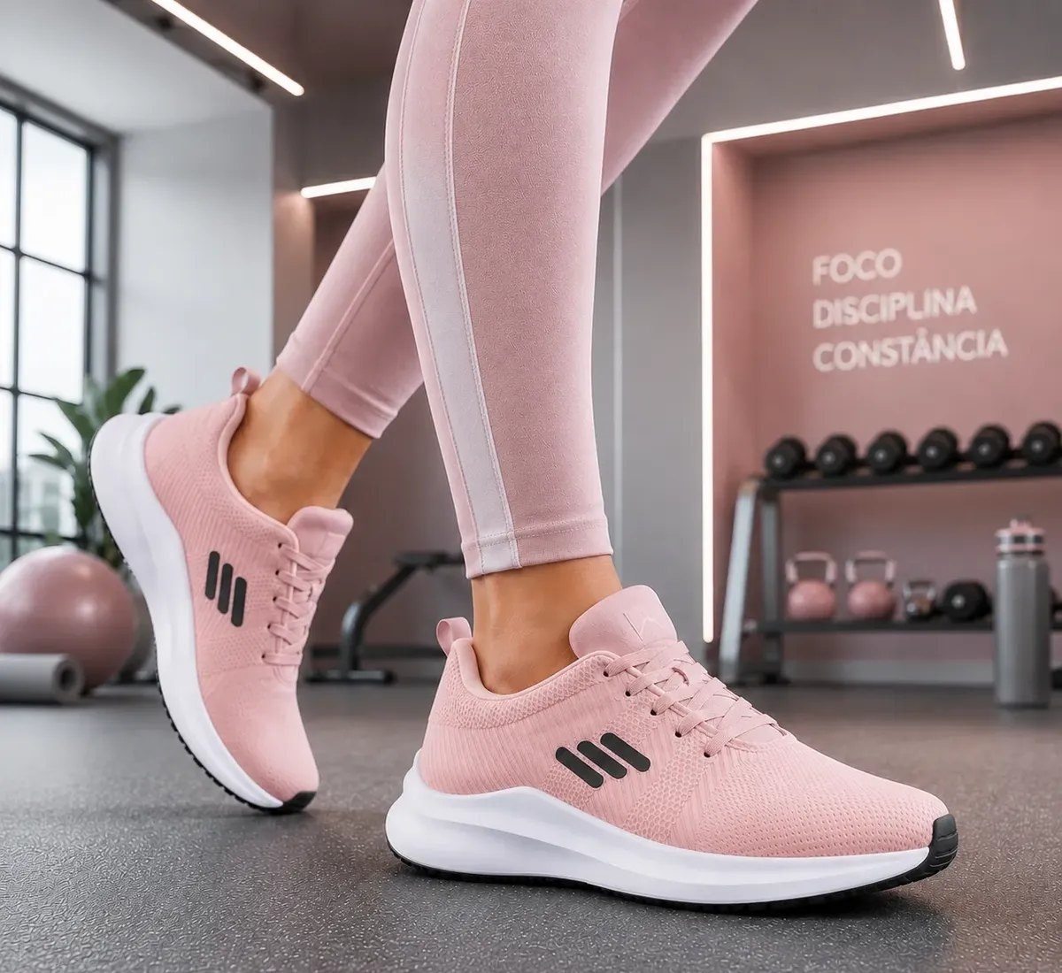Tênis Feminino Para Academia Leve Confortável Original O2x