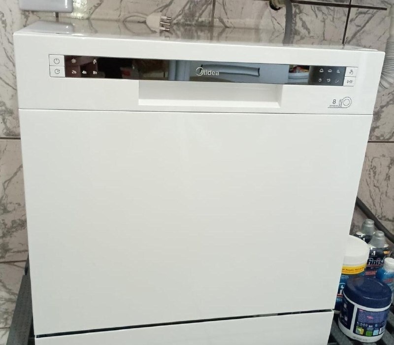 Lava-Louças Midea Touch Plus 8 Serviços  Branca