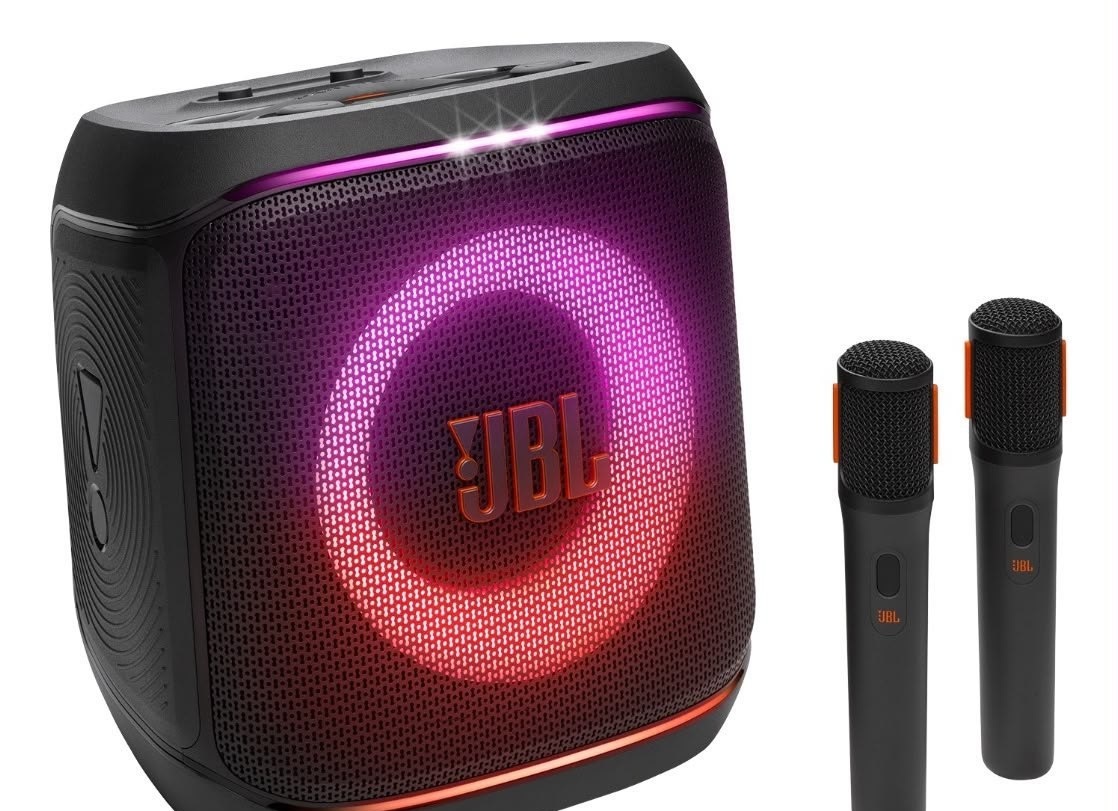 Caixa De Som Partybox Encore 2 Com Microfone Jbl Preto