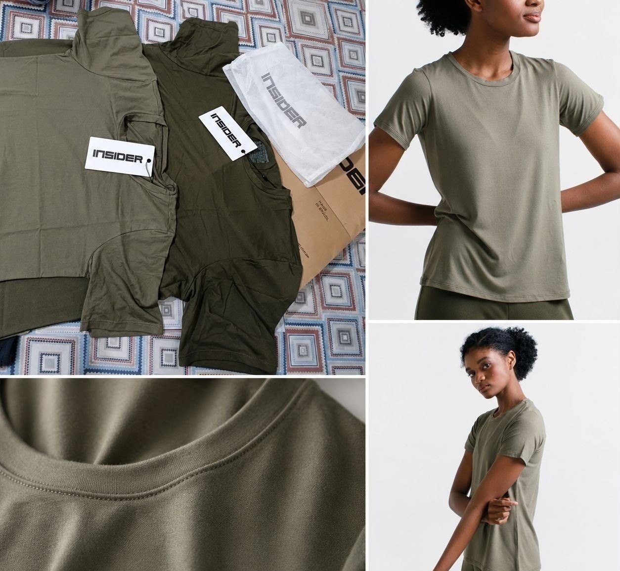 Camiseta Feminina Daily Insider 3 cores