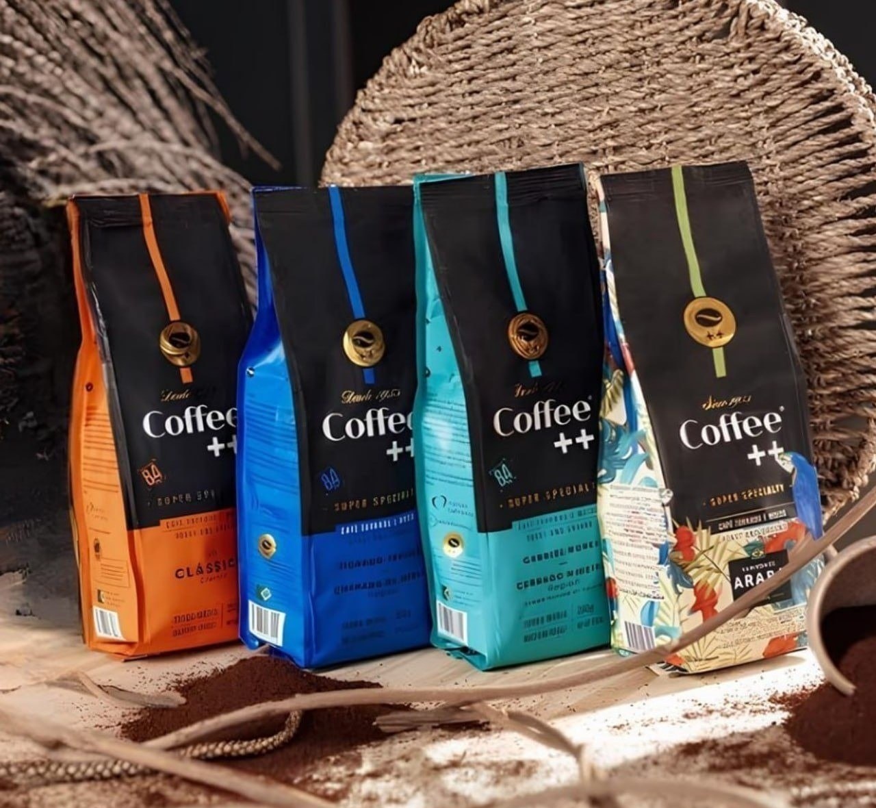 Kit 4 un. Coffee Café Especial Em Grãos