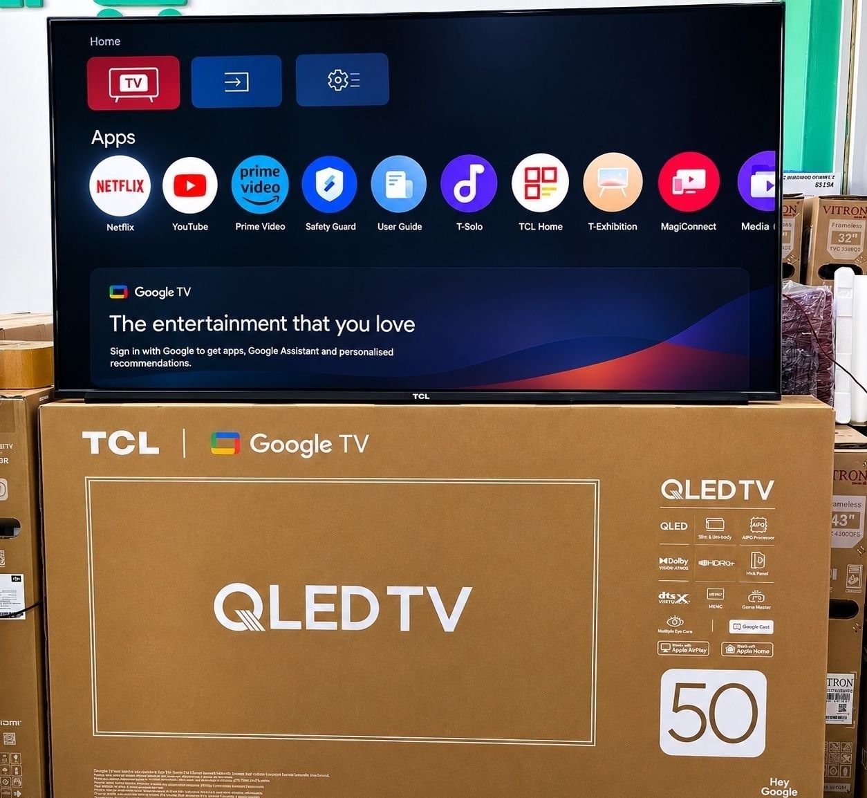 Smart TV TCL 50 QLED 4K