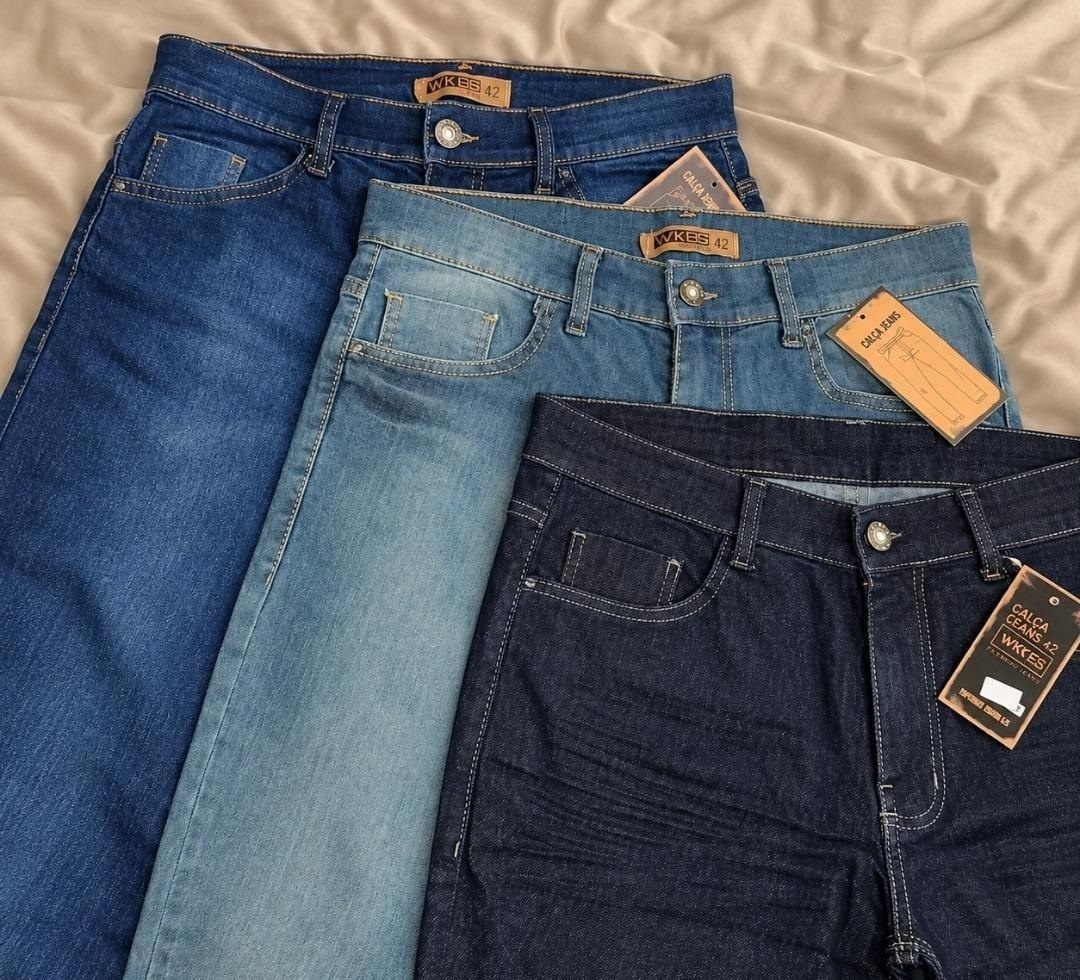 Calça Skinny Jeans com Elastano Lycra