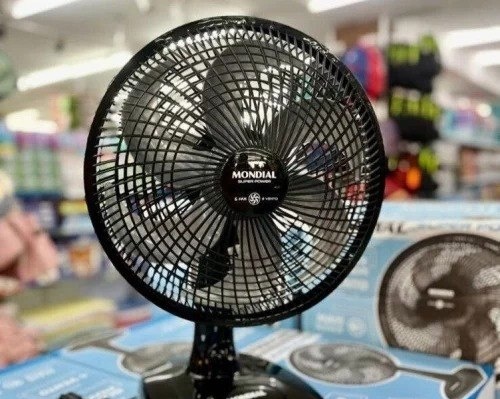 Ventilador de Mesa 30cm Super Power Mondial 60W VSP-30-B