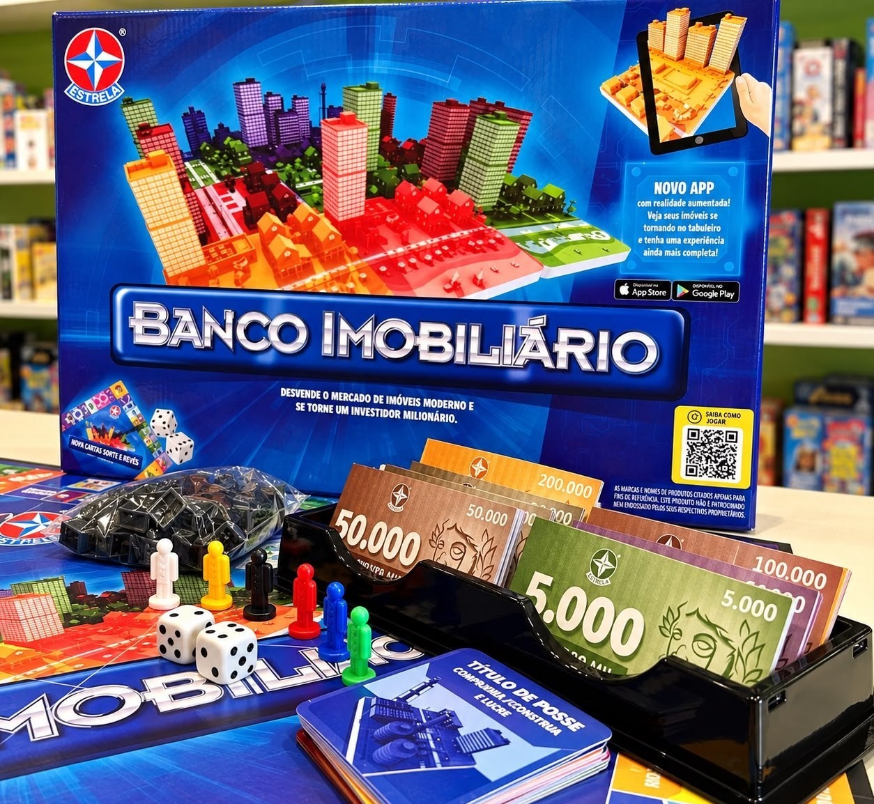 Jogo Banco Imobiliário Estrela