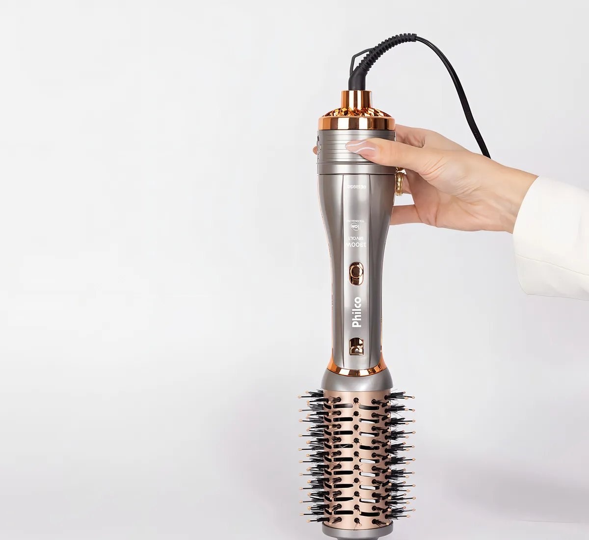 Escova Secadora Philco Pes19sg 3 Acessórios 1300w Cor Prata