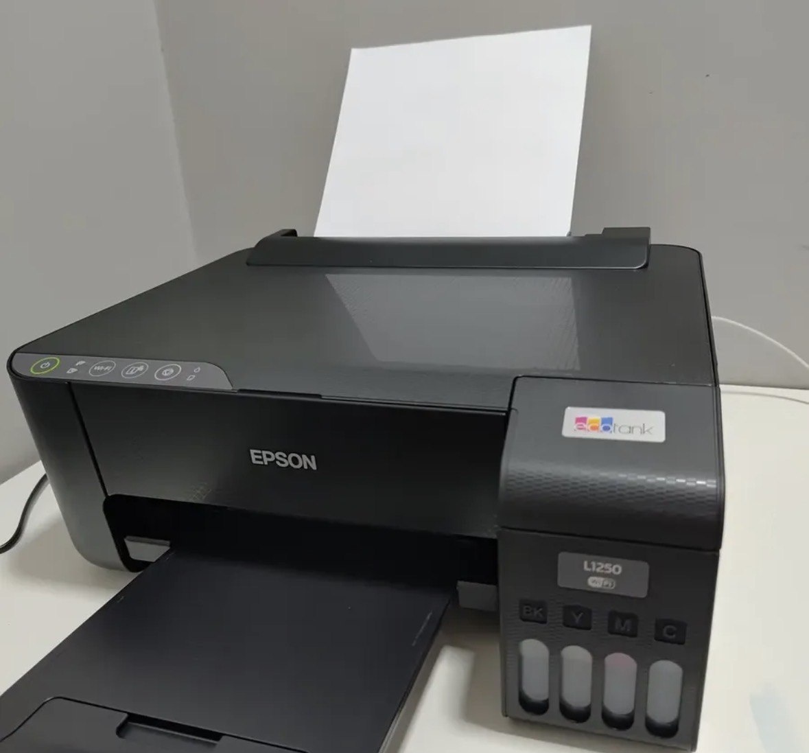 Impressora Epson Ecotank L1250 Tanque De Tinta Colorida Cor Preto