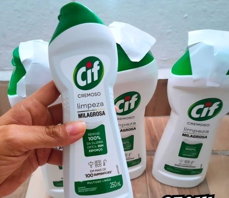 Cif Cremoso Limpeza Milagrosa 250ml Original