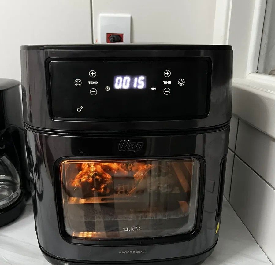 Fritadeira Elétrica Air Fryer Oven Black INOX WAP WAOD2