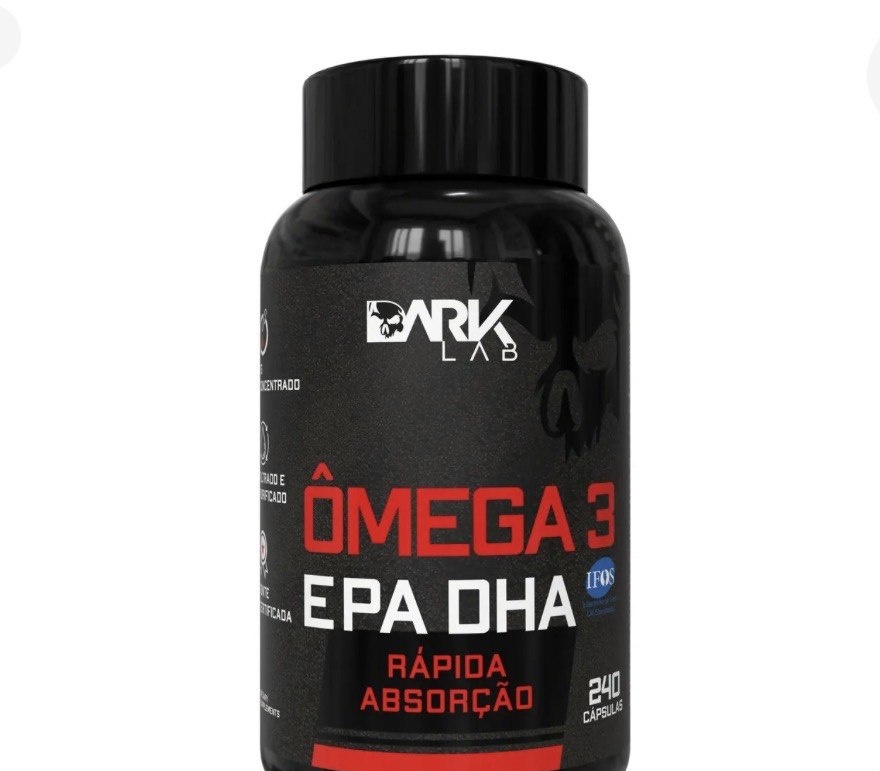 Ômega 3 Epa Dha 240 Cápsulas Dark Lab