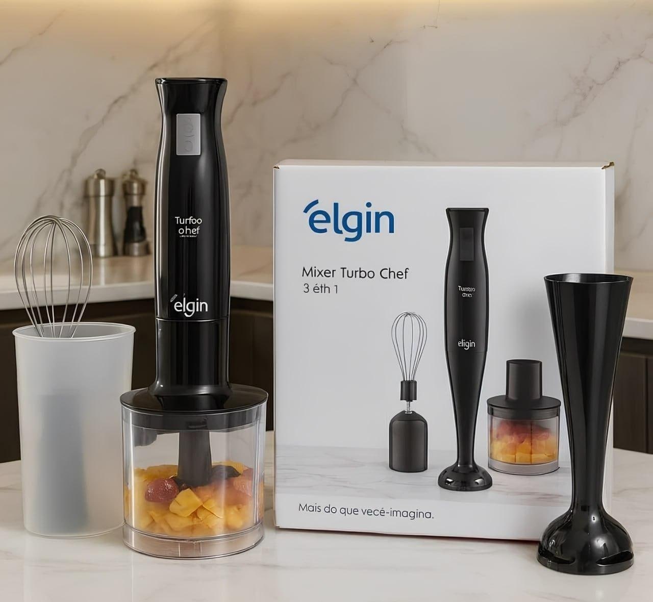 Mixer Turbo Chef Elgin 3 Em 1 200w 127v