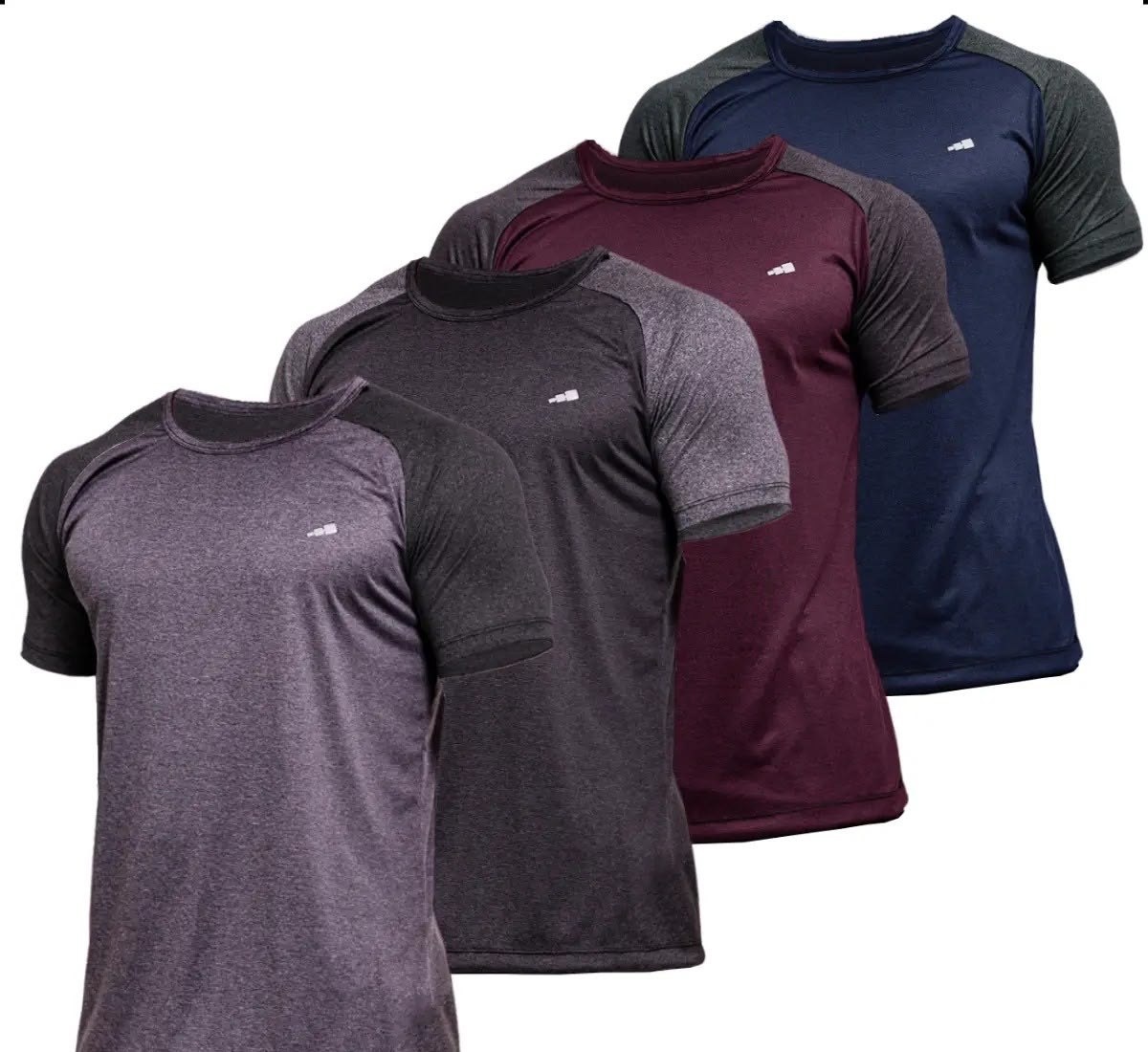 4 Camisetas Masculina Dry Fit Premium