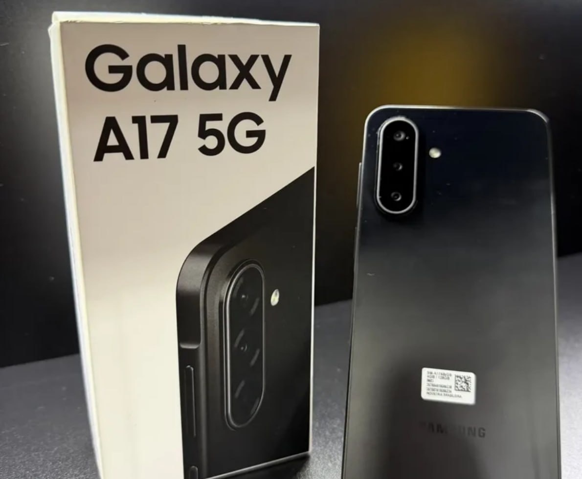 Samsung Galaxy A17 com IA, 128GB, 4GB RAM, câmera de 50MP