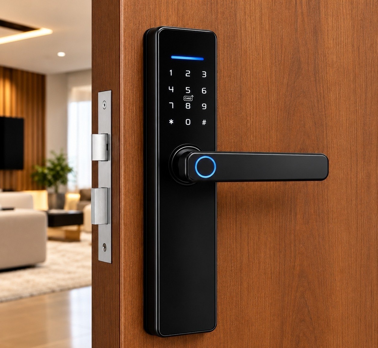 Fechadura Eletrônica Digital Bbg Smart Lock Biometria