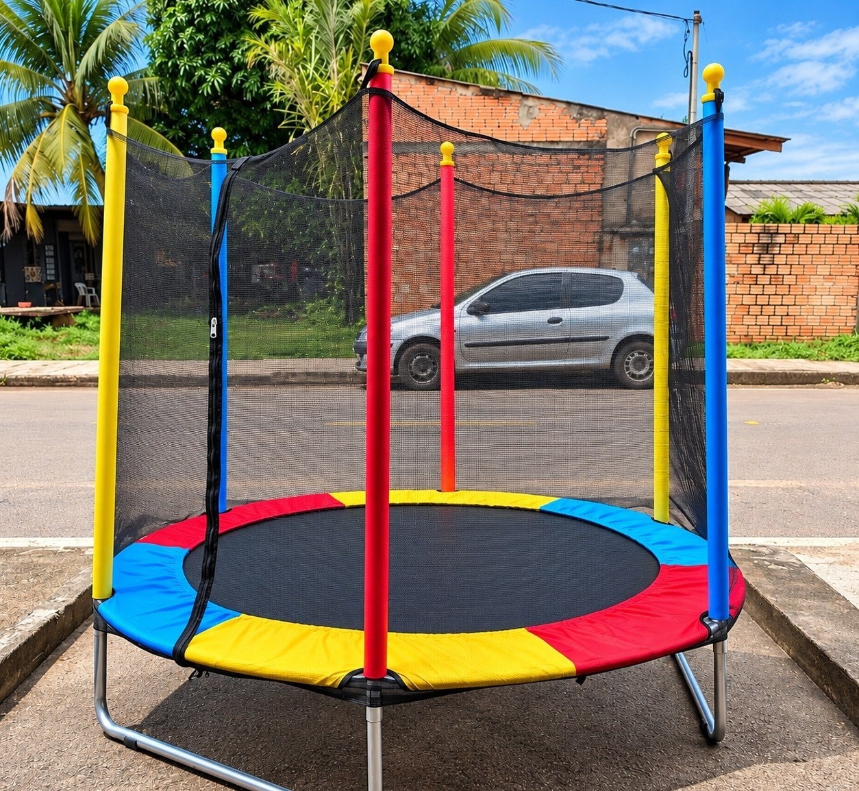 Cama Elástica 1,8m Pula Pula Infantil Trampolim