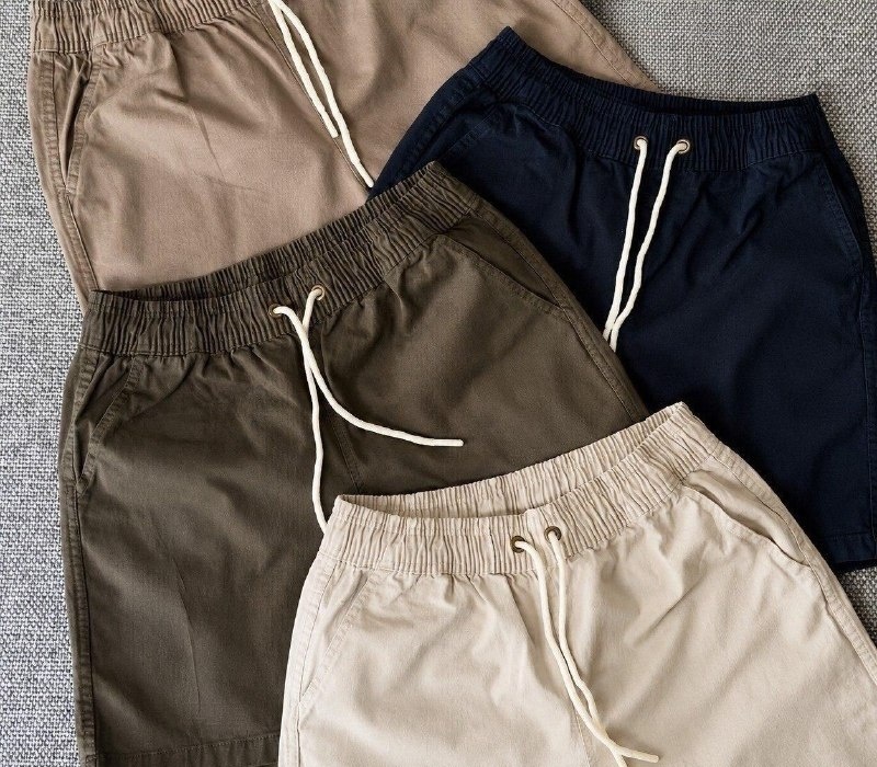 Kit com 3 Shorts Mauricinho Linho