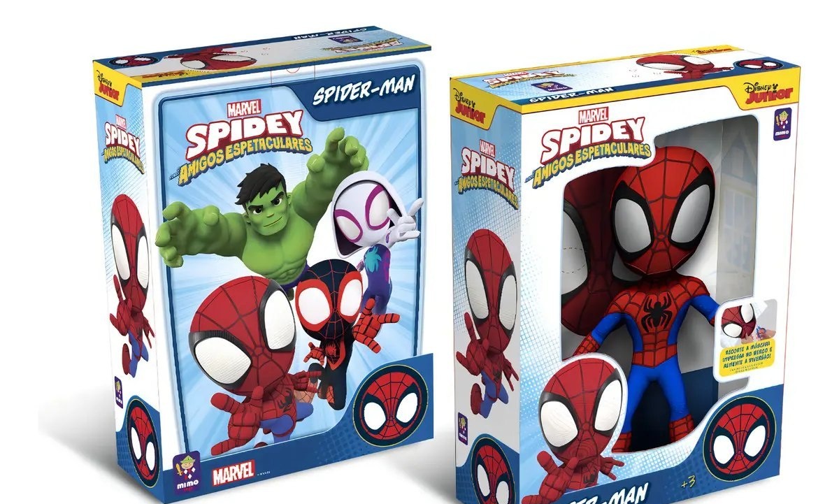 Boneco Spidey Gigante 45 Cm Marvel Amazing Friends