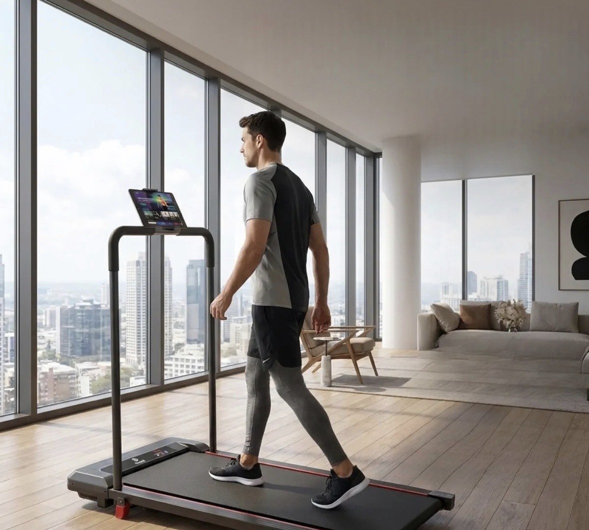 Esteira Ergométrica Elétrica Dobrável Residencial Cardio