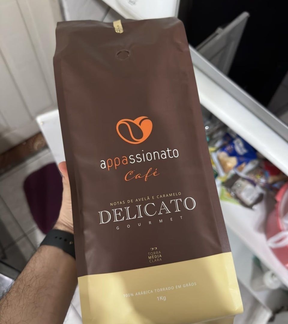 Café Appassionato Em Grãos 100 Arábica 1Kg