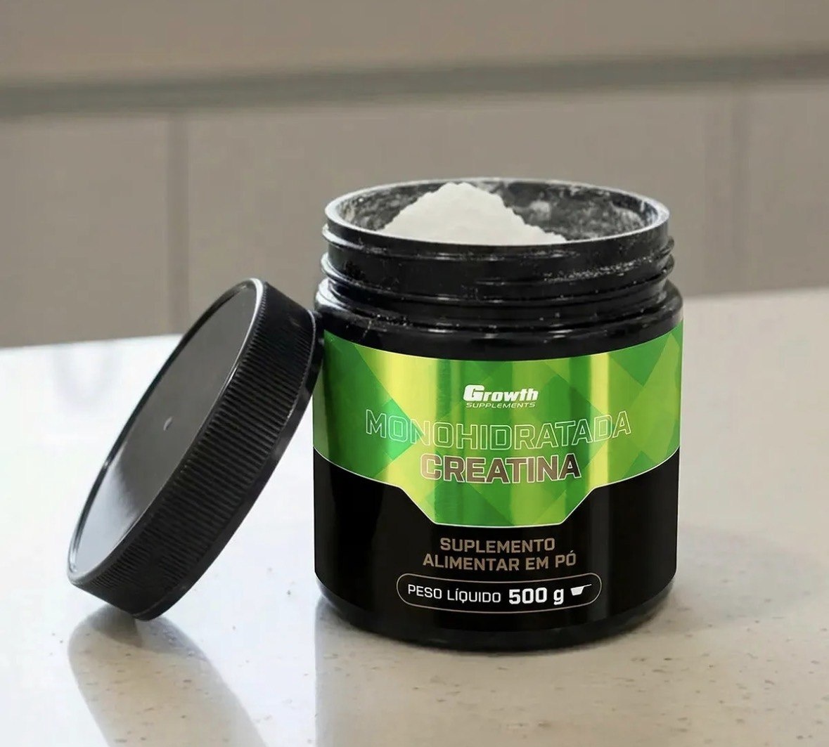 Creatina Growth Supplements Monohidratada em pó Sem sabor x 500g