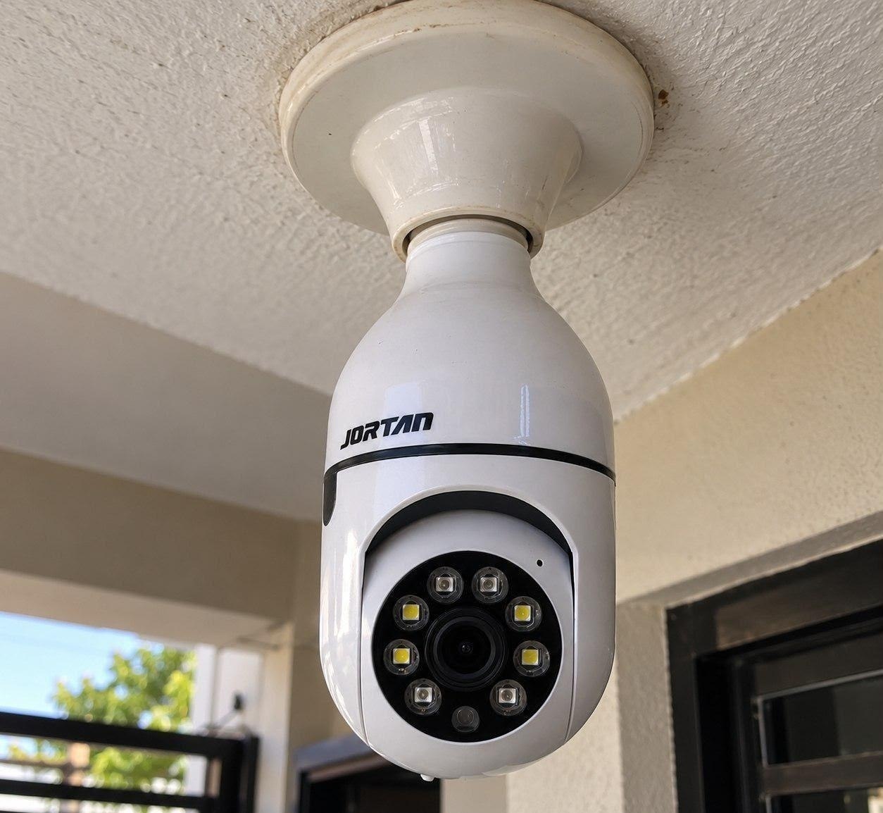 Câmera Lâmpada HD Wi-fi Visão Noturna