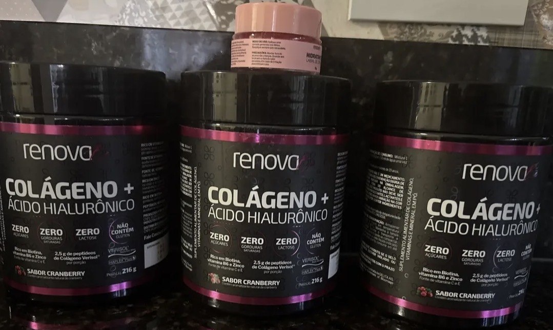 Colágeno Verisol Renova Be Ácido Hialurônico Biotina