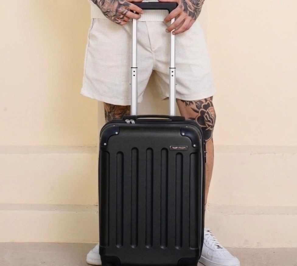 Mala de Viagem Bordo Pequena 10kg Cadeado ABS Rodinhas 360º