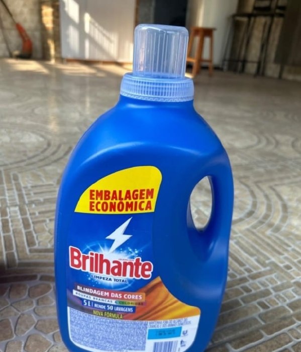 Sabão Líquido Brilhante Limpeza Total 5L