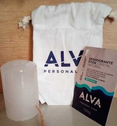 Desodorante Alva Stick Cristal 120g