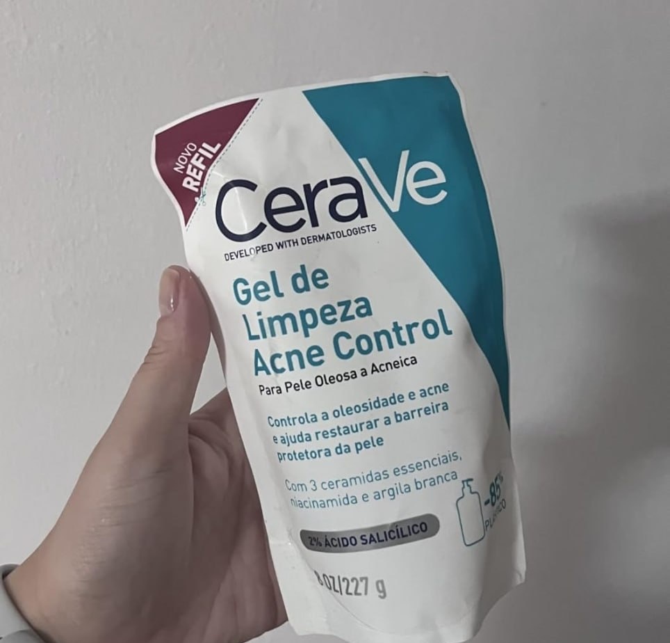 Refil Gel de Limpeza Cerave Acne Control 227g