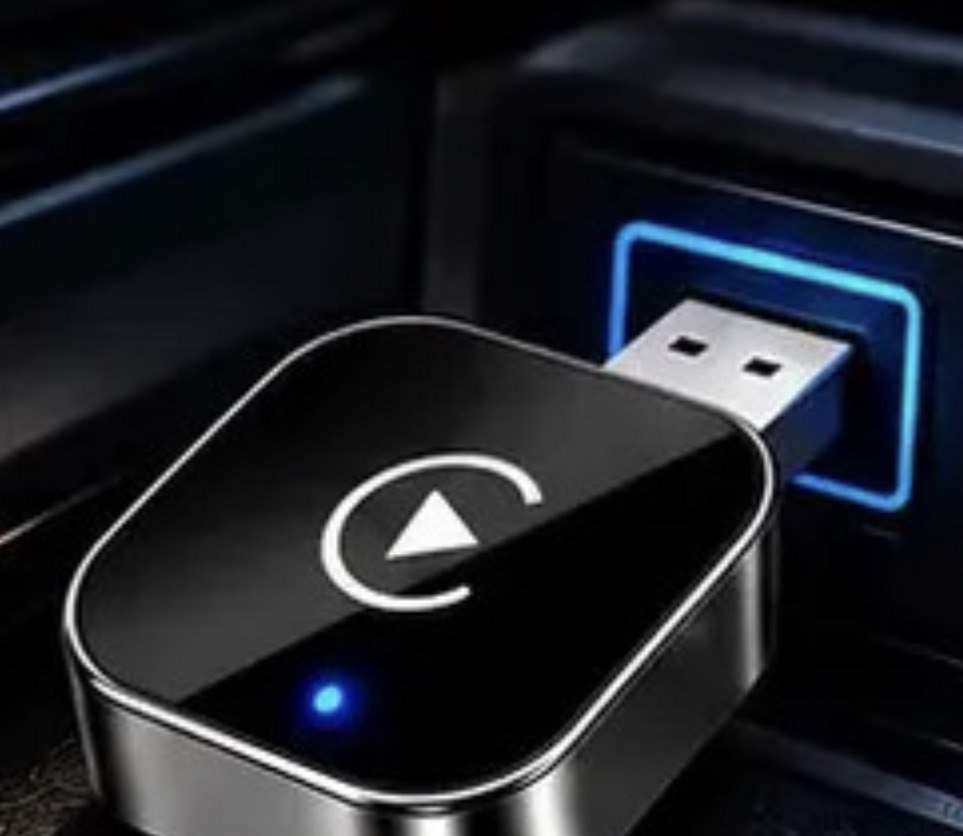 Adaptador CarPlay Sem Fio Android Auto 2 em 1 Compatível Carro Som Multimídia Portátil Plug And Play Automático Usb Wireless Automotivo Kateluo