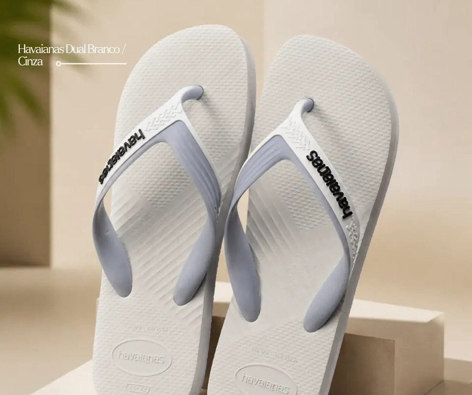 Chinelo Havaianas Dual várias cores