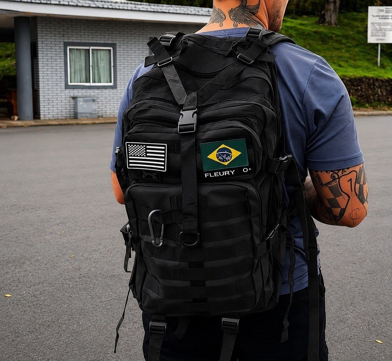 Mochila Tática Militar Impermeável 50L
