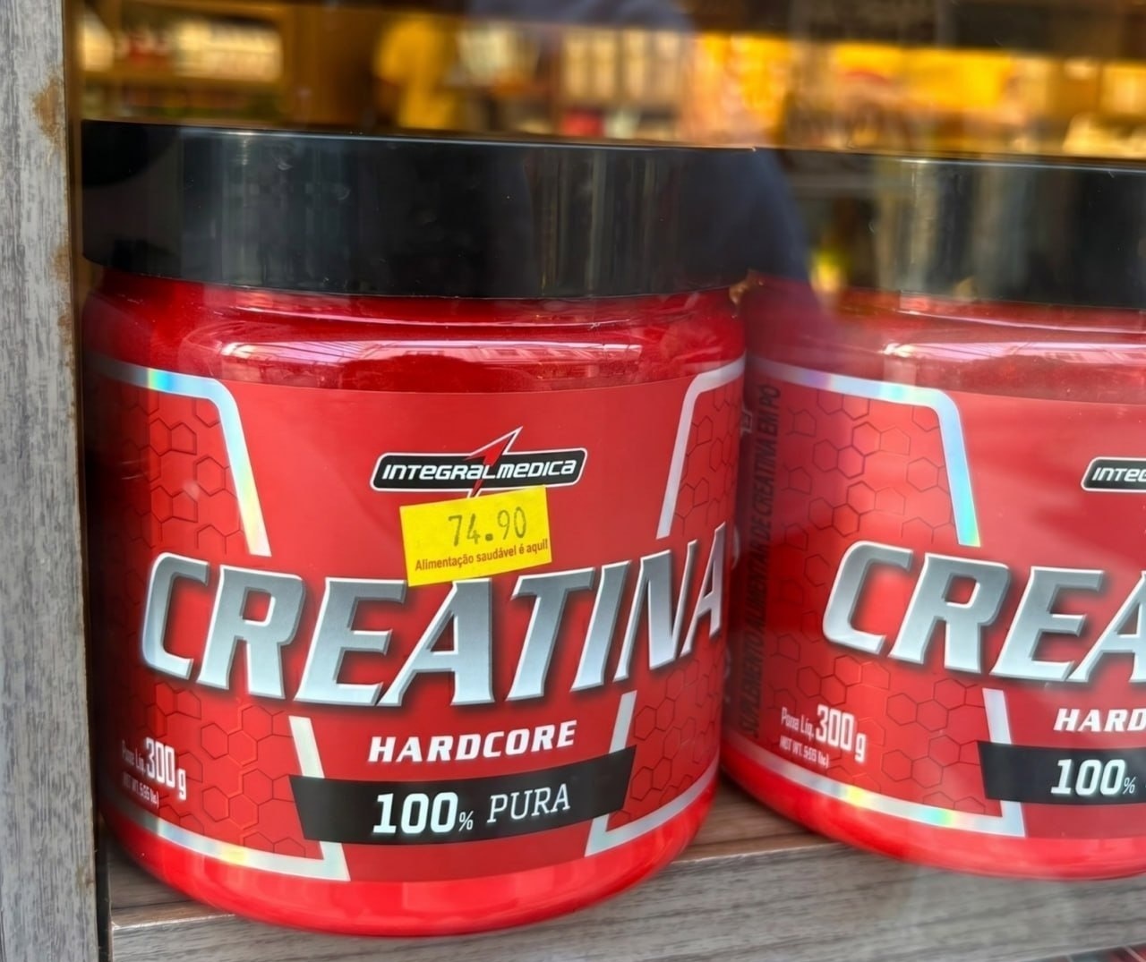Creatina 100 Pura 300g Integralmedica - Força e Performance