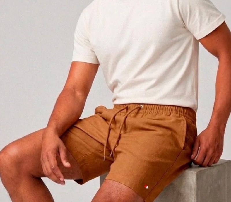 Shorts Linho Sandrini Casual 6 cores