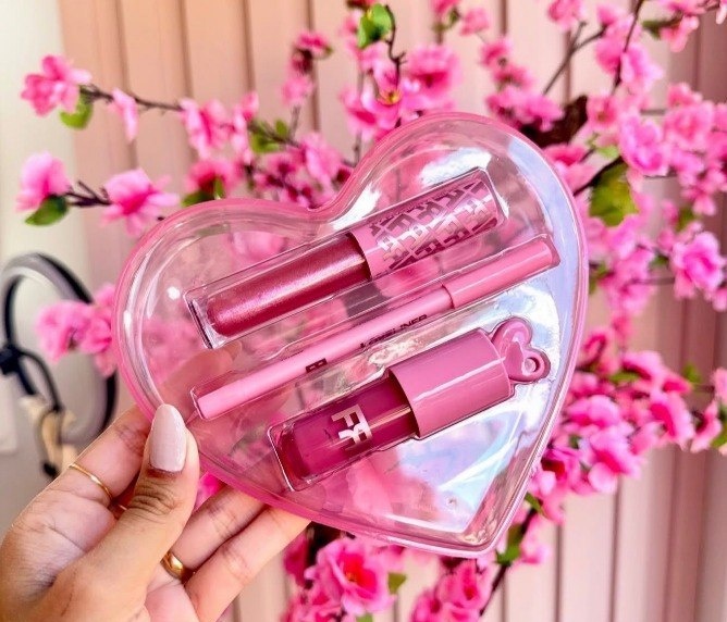 Kit Fran Love Kit Gloss Labial e Lápis Labial By Franciny