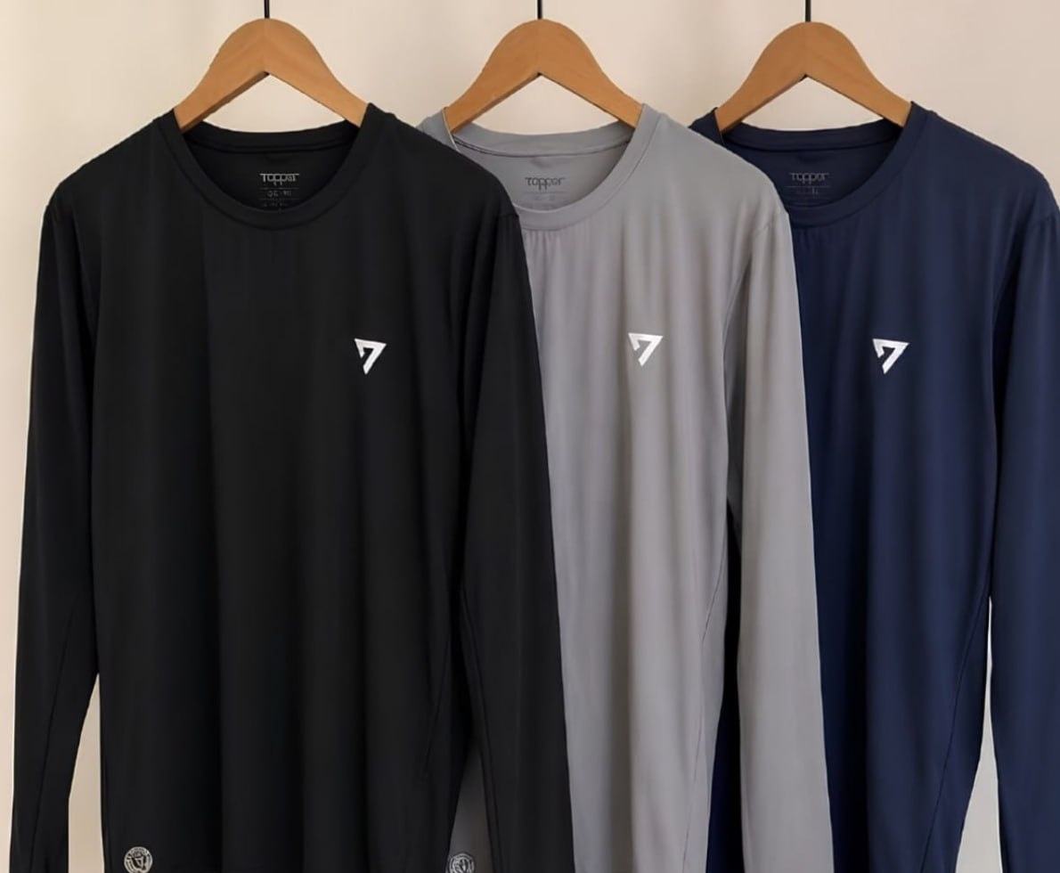 Kit 3 Camisetas Térmicas Segunda Pele UV50