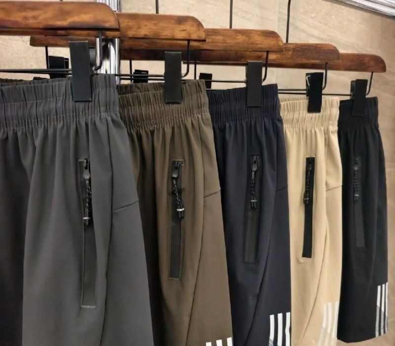 Kit com 3 Bermuda Seda Tactel Secagem Rápida
