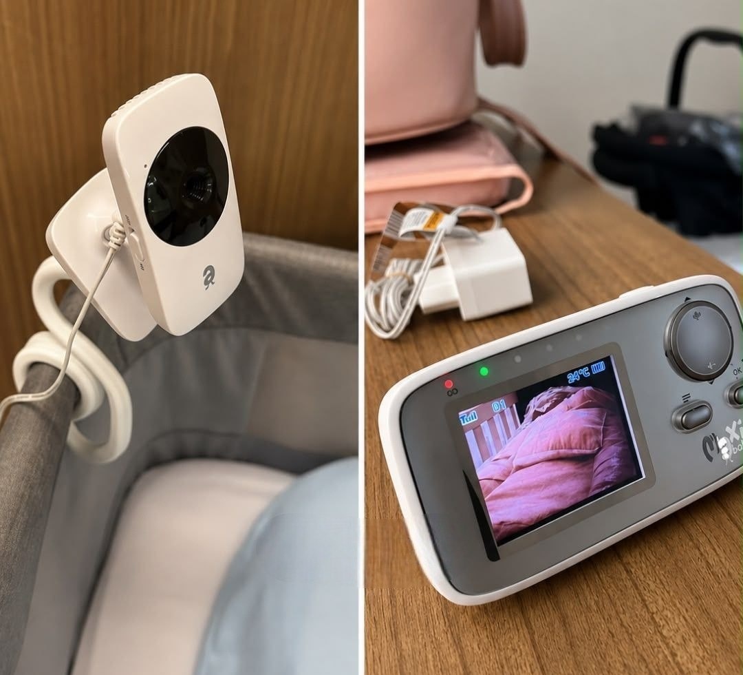Babá Eletrônica Monitor 2.4 Sem Fio Zoom Baby On Maxi Baby